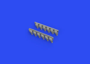 Eduard 648669 Spitfire Mk. V six-stacks exhausts fishtail EDUARD 1/48 – immagine 4