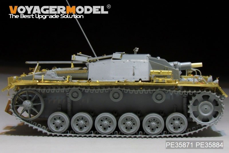 Voyager Model PE35871 WWII German StuG.III Ausf.C/D Basic for DRAGON 1/35 – immagine 8