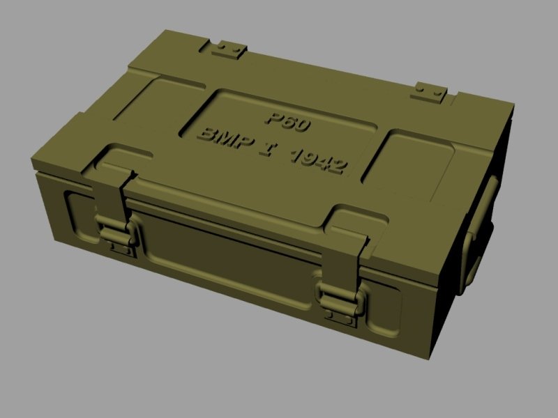 Panzer Art RE35-383 Ammo boxes for 25pdr (HE and AT pattern) 1/35 – Bild 2