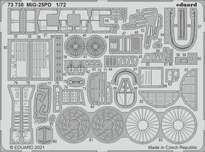 Eduard 73738 MiG-25PD ICM 1/72 – imagen 2