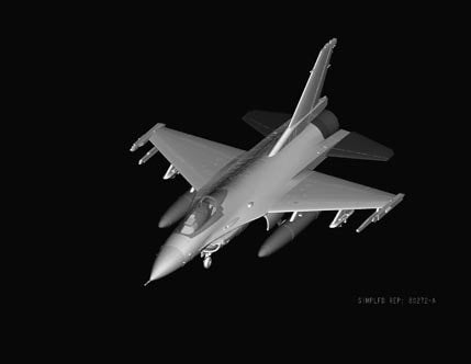 Hobby Boss 80272 F-16A Fighting Falcon 1/72 – immagine 4