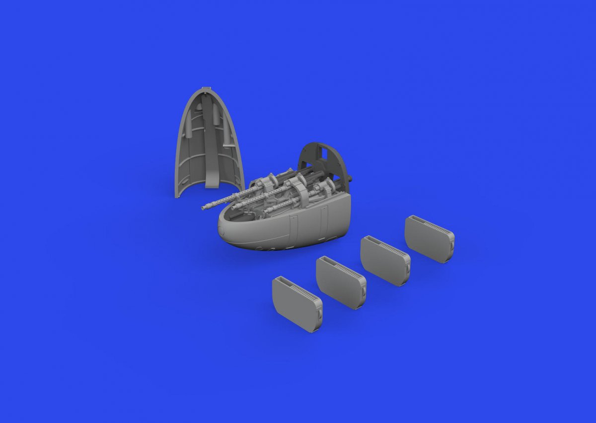 Eduard 672311 Bf 110E nose guns PRINT EDUARD 1/72 – immagine 5