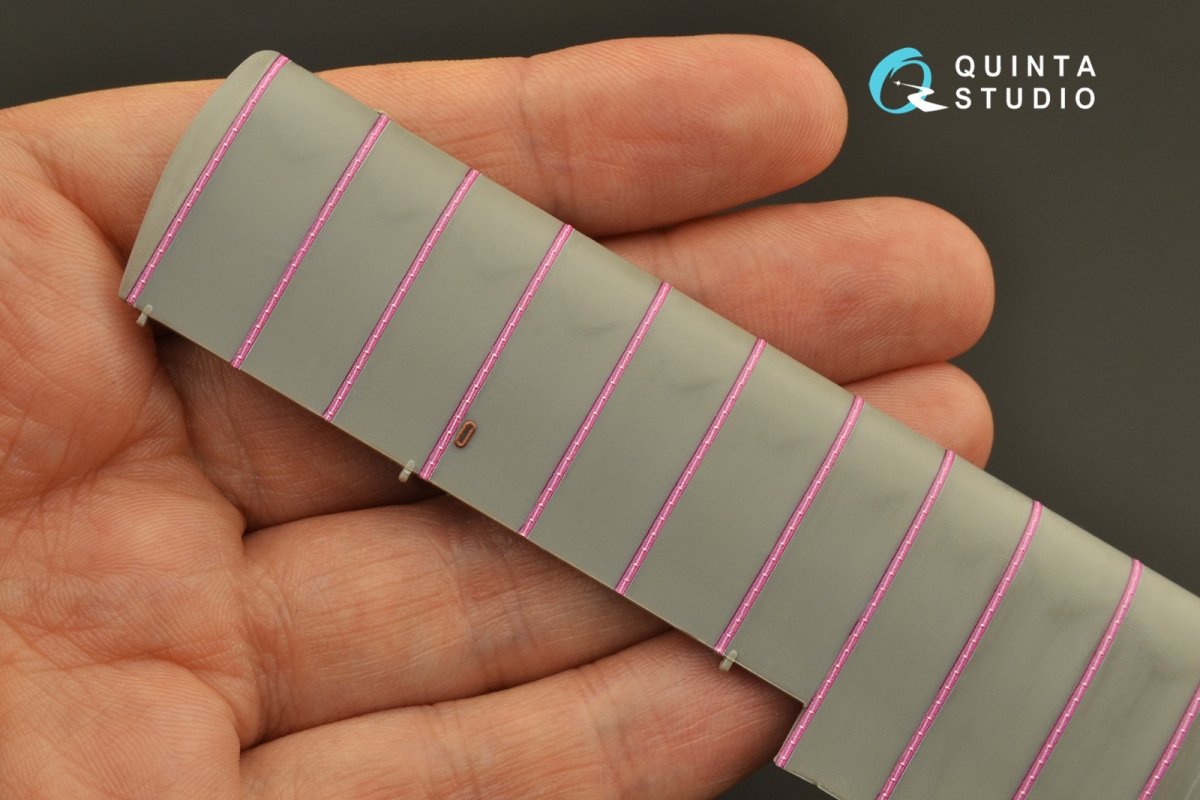 Quinta Studio QP32006 Bandes de nervures magenta Fokker Dr. (F.)ID.VII (Tous les kits) 1/32 – image 2