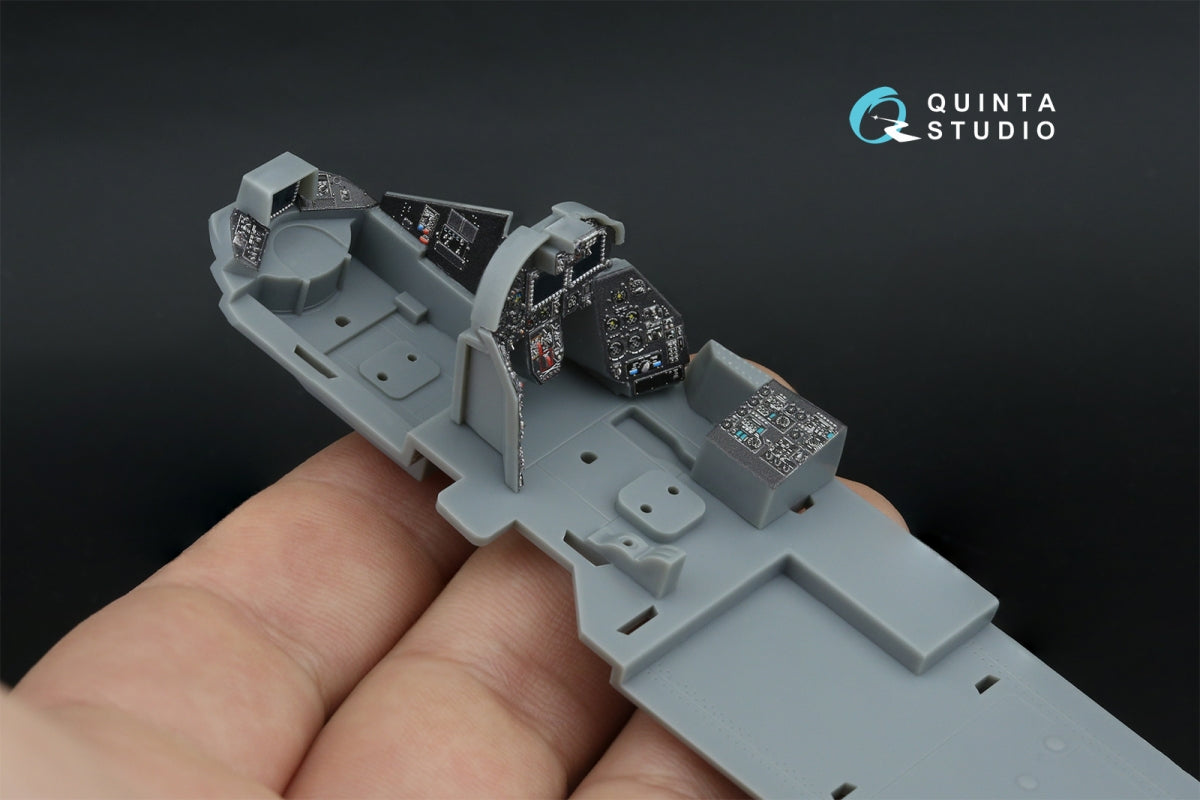 Quinta Studio QDS-48629 Mi-35 3D-Printed &amp; coloured Interior on decal paper (Trumpeter) (Small version) 1/48