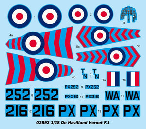 Trumpeter 02893 De Havilland Hornet F.1 1/48 – immagine 4