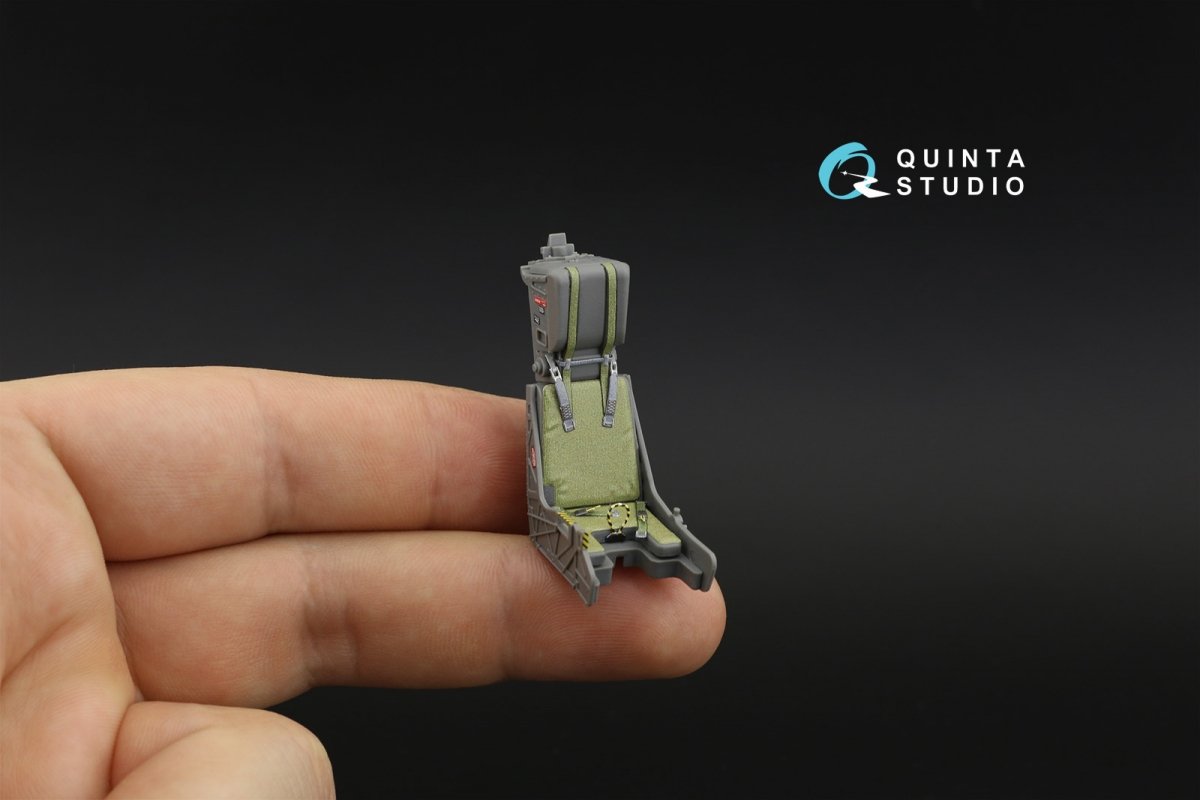 Quinta Studio QD32110 F/A-18A 3D-Printed &amp;amp; coloured Interior on decal paper (Academy) 1/32 – imagen 9