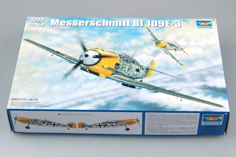 Trumpeter 02288 Messerschmitt Bf-109 E-3 1/32 – image 2