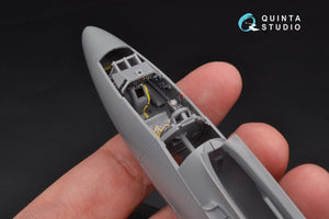 Intérieur imprimé en 3D et coloré sur papier décalcomanie Quinta Studio QD48106 He-162 (pour maquette Tamiya) 1/48 – image 8