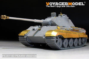 Voyager Model PE351183 WWII German King Tiger (Porsche Turret)（For DRAGON/ZVEZDA kit) 1/35 – Bild 2