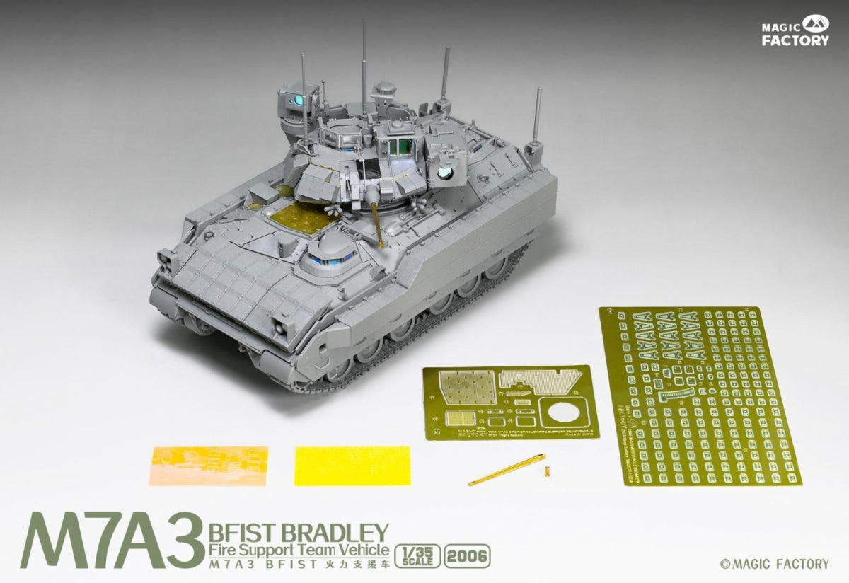 Magic Factory 2006 M7A3 BFIST Bradley Véhicule d&amp;#39;appui-feu 1/35  – image 2