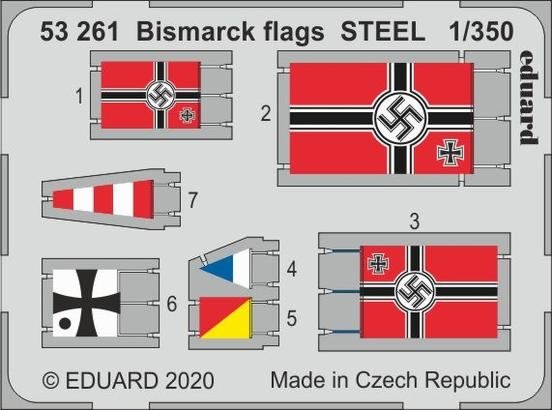 Eduard BIG5357 Bismarck for Trumpeter 1/350 – zdjęcie 2