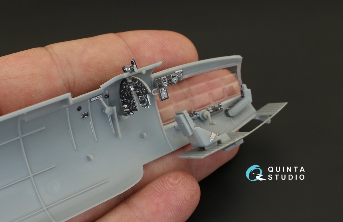 Quinta Studio QD48100 IL-4 3D-Printed &amp;amp; coloured Interior on decal paper (for Xuntong kit) 1/48 – Bild 6