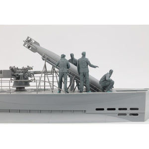 Border Model BR-003 German Submarines &amp;amp; Commanders (Loading) resin figures 5 Pcs. 1/35 – imagen 4