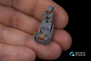 Quinta Studio QD+48449 F-4G late 3D-Printed &amp;amp; coloured Interior on decal paper (Zoukei Mura SWS) (with 3D-printed resin parts) 1/48 – immagine 11