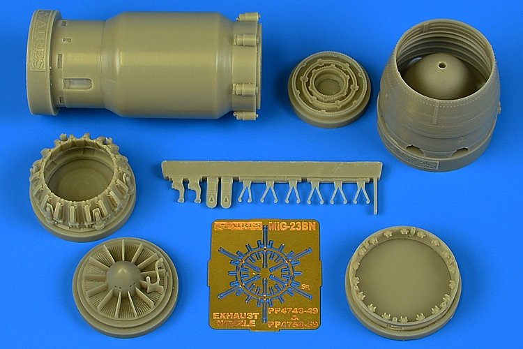 Aires 4759 MiG-23BN late exhaust nozzle - opened 1/48 TRUMPETER