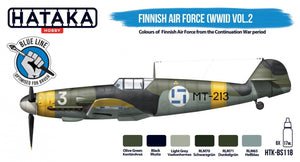 Hataka HTK-BS118 Finnish Air Force (WWII) Vol. 2 (8x17ml)