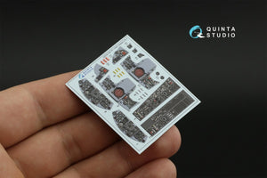 Quinta Studio QD32130 TF-104G 3D-Printed &amp;amp; coloured Interior on decal paper (Italeri) 1/32 – Bild 5