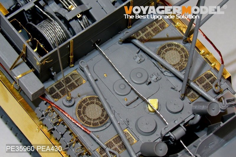 Voyager Model PE35960 WWII German Bergepanther Ausf.G Basic For TAKOM 2107 1/35 – immagine 13