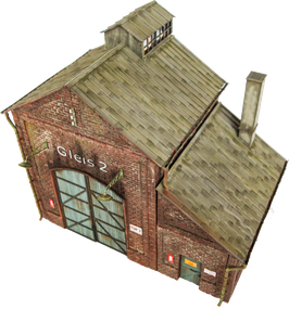 RT-Diorama 35020 LOCOMOTIVE SHED 1/35 – immagine 8