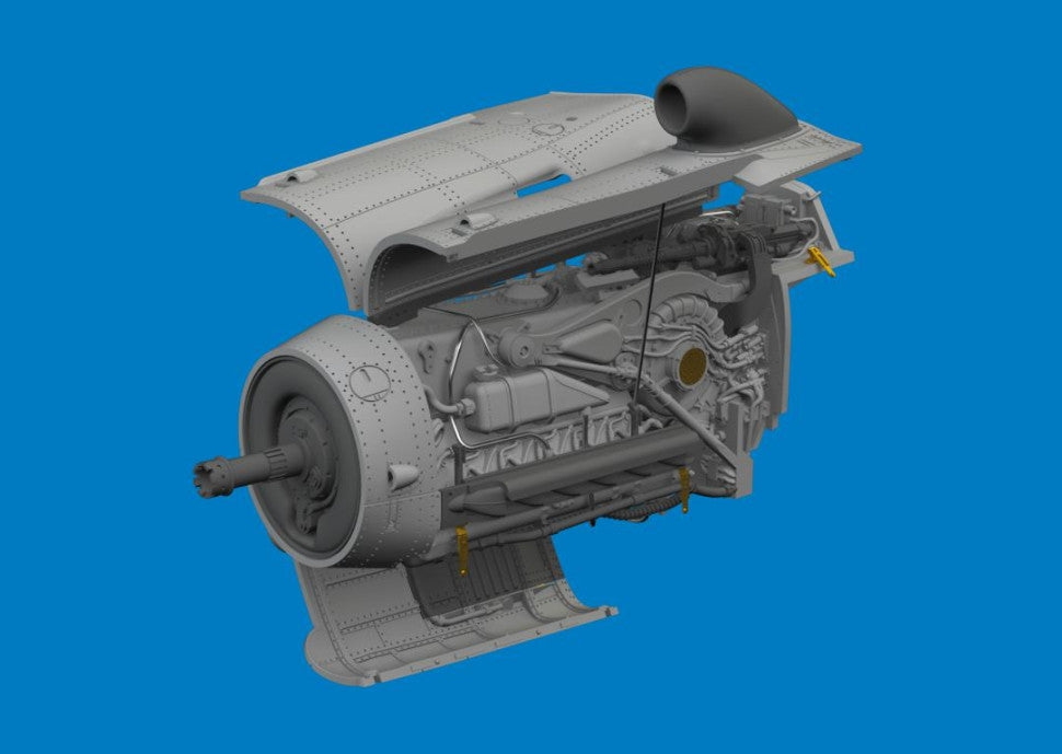 Eduard 672399 Bf 109G-10 WNF Engine EDUARD 1/72 – immagine 2
