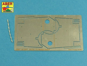 Aber 35A131 Dodatkowe przeciw lotnicze opancerzenie wieży Panter G 1/35 – zdjęcie 2