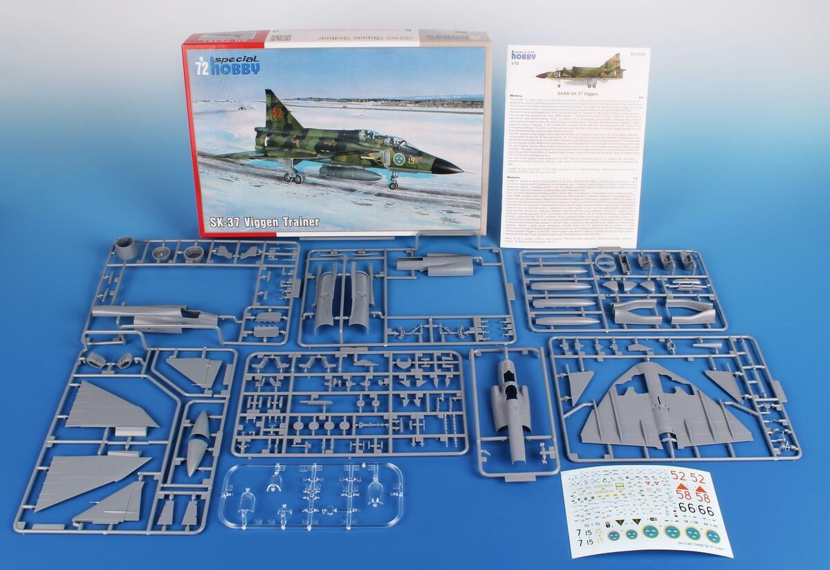 Special Hobby 72381 SK-37 Entraîneur Viggen 1/72 – image 4