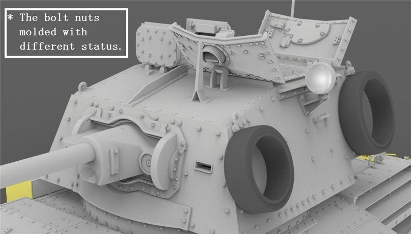 Gecko Models 35GM0001 CRUISER TANK MK.II ACS WITH INTERIOR 1/35 – immagine 14