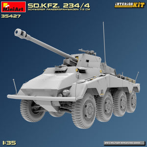 MiniArt 35427 Sd.Kfz. 234/4 SCHWERER PANZERSPÄHWAGEN 7,5 cm. INTERIOR KIT 1/35 – Bild 11
