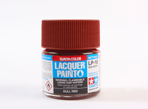 Tamiya 82118 LP-18 Dull red 10ml – imagen 3