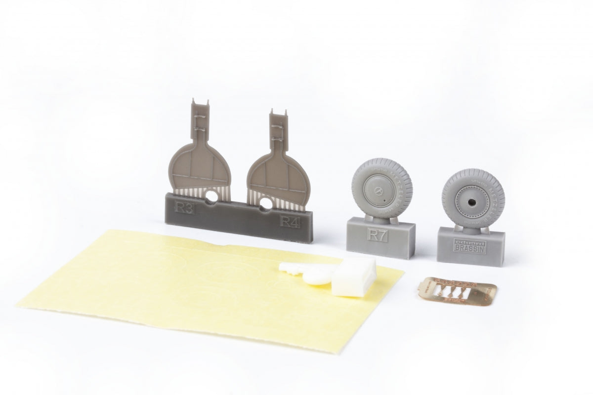 Eduard 648999 Bf 108 wheels EDUARD 1/48 – zdjęcie 3