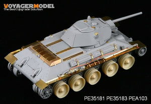 Voyager Model PE35183 Fenders for T-34/76 STZ Mod.1941 for DRAGON 6355 1/35 – Bild 3