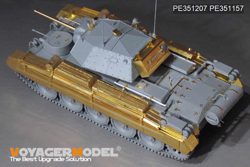 Voyager Model PE351207 WWII UK Crusader Mk.II tank Basic (For Boder BT-015) 1/35 – image 3