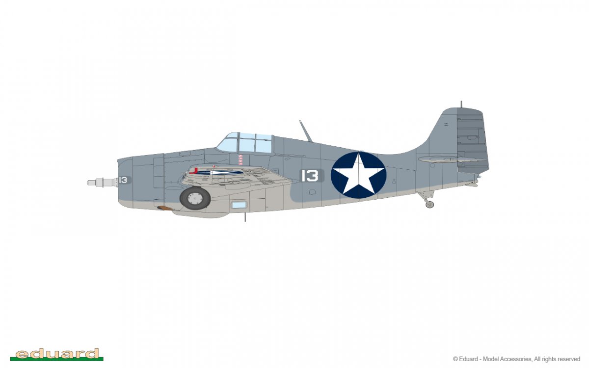 Eduard 11166 MIDWAY DUAL COMBO 1/48 – image 27