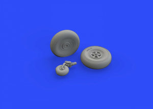 Eduard 648412 Typhoon Mk. Ib wheels early EDUARD, HASEGAWA 1/48 – Bild 3