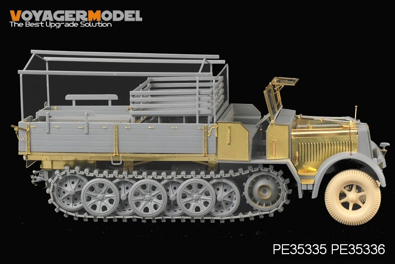 Voyager Model PE35335 WWII German Sd.Kfz.7 8t Late Production For DRAGON 6562 1/35 – zdjęcie 15
