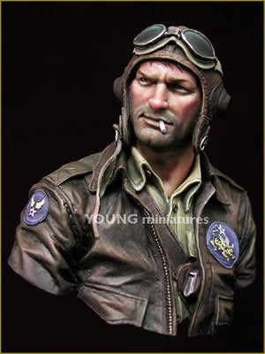 Young Miniatures YM1843 TIGRES VOLANTS 1942 1/10 – image 5