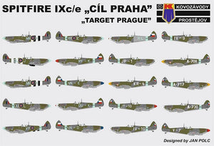 Kovozavody Prostejov KPM0060 Supermarine Spitfire Mk.IXe Cil Praha 1/72 – image 2