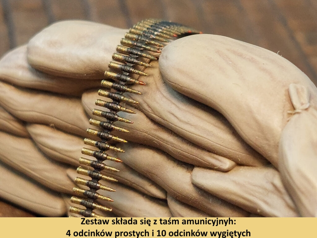 Point of no Return 3524055 Elastyczne taśmy amunicyjne 0,5 " / Flexible Ammunition Belts 1/35