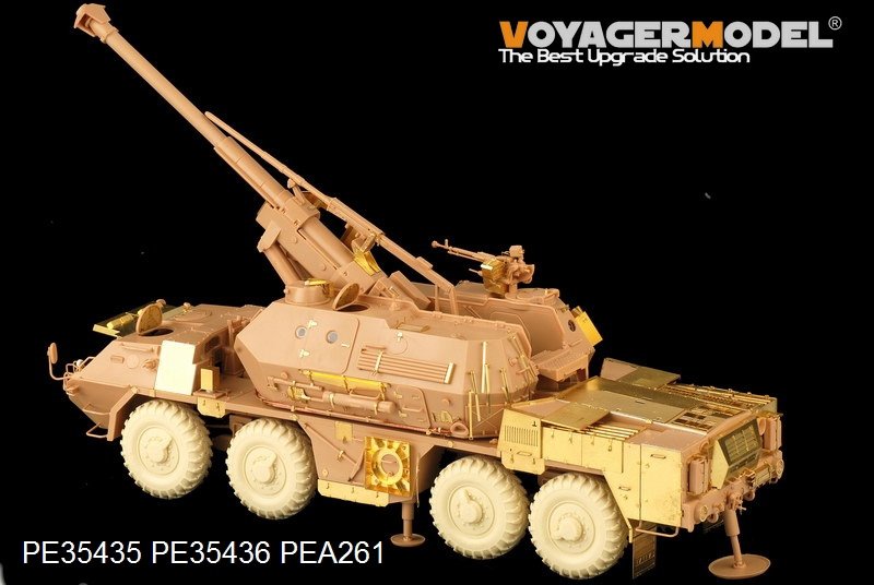 Voyager Model PE35435 Modern 152mm ShkH DANA vz.77 for TRUMPETER 85501 1/35 – imagen 5
