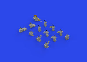 Eduard 6481031 P-51B/ C gun sights PRINT EDUARD 1/48