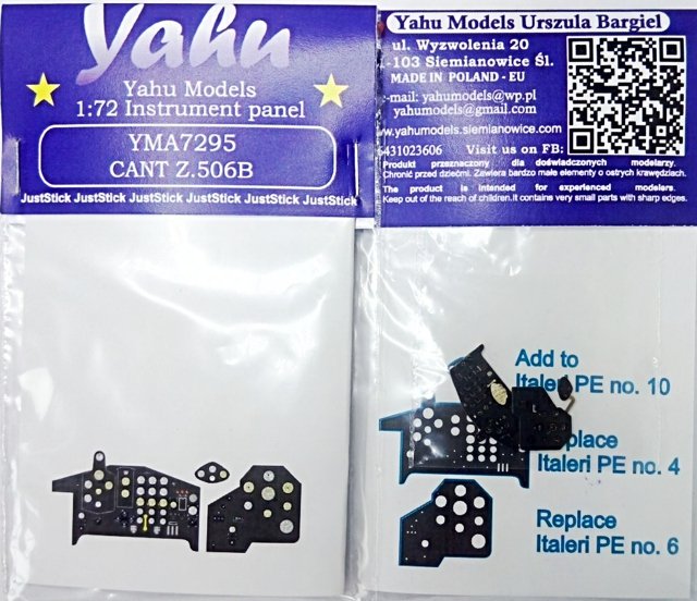 Yahu YMA7295 CANT Z.506B (Italeri) 1/72