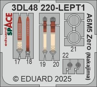 Eduard 3DL48220 A6M5 Zero (Nakajima) SPACE EDUARD 1/48 – zdjęcie 4