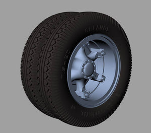 Panzer Art RE35-517 Renault AHN road wheels (Continental) 1/35 – zdjęcie 2