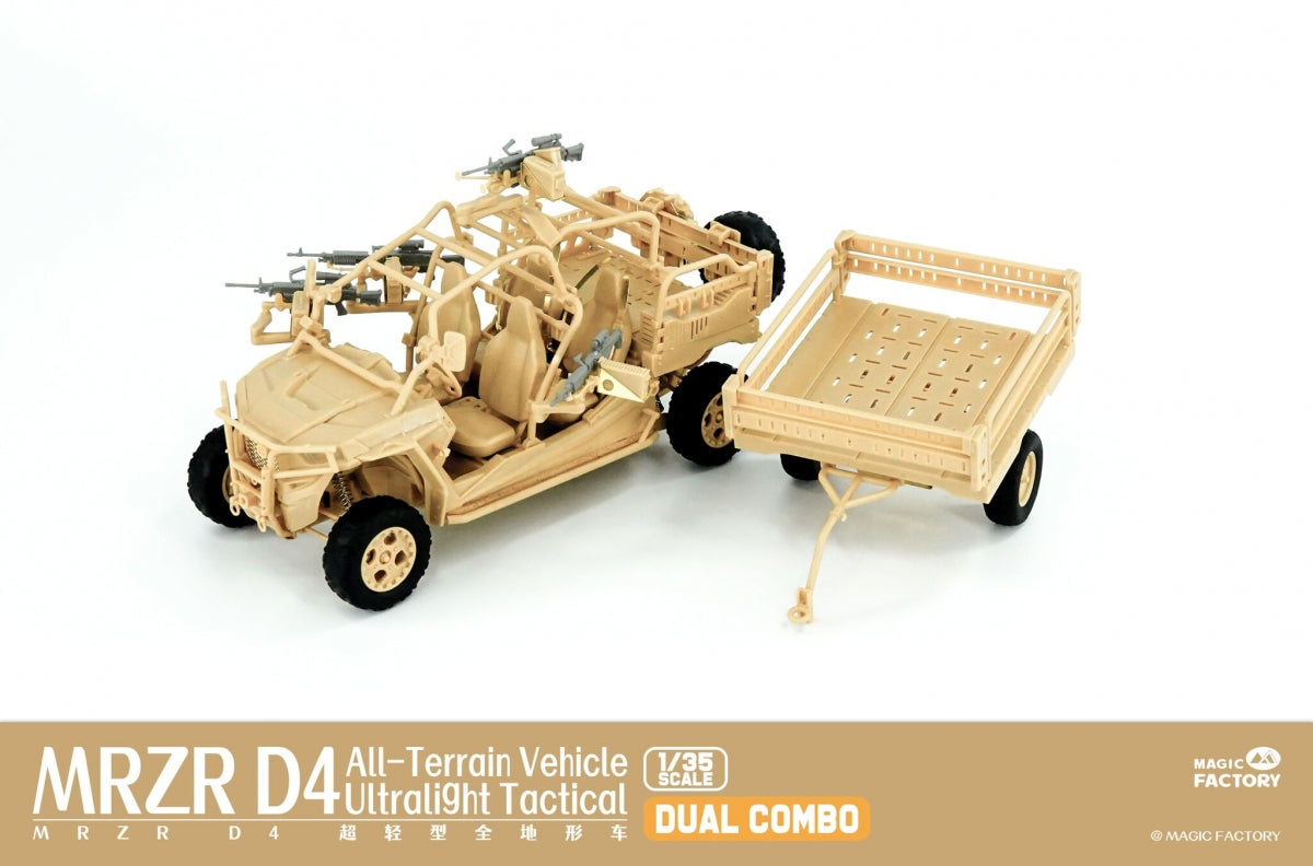 Magic Factory 2005 MRZR D4 Ultralight Tactical All-Terrain Vehicle 1/35 – immagine 4