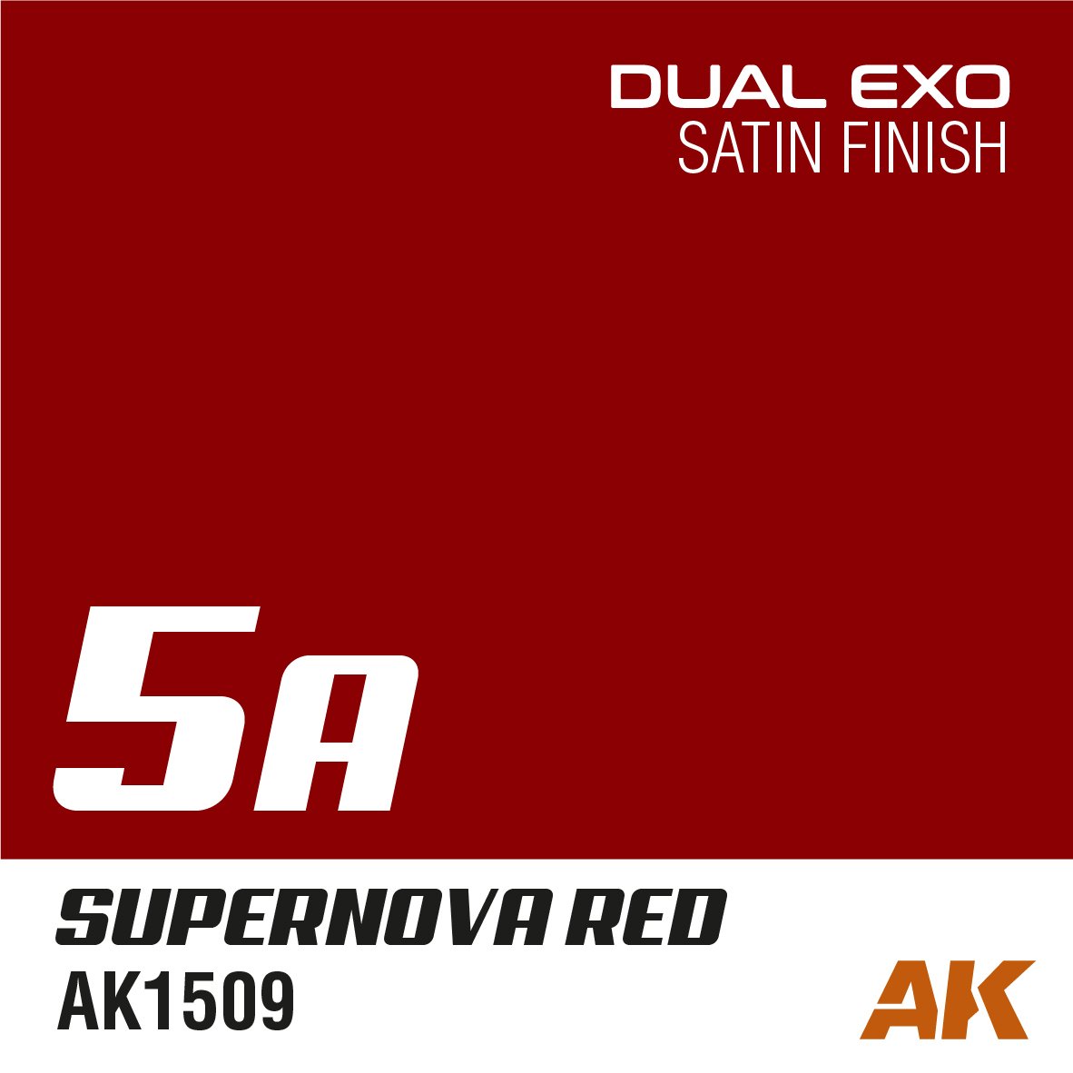 AK Interactive AK1509 DUAL EXO 5A – SUPERNOVA RED 60ML – zdjęcie 2