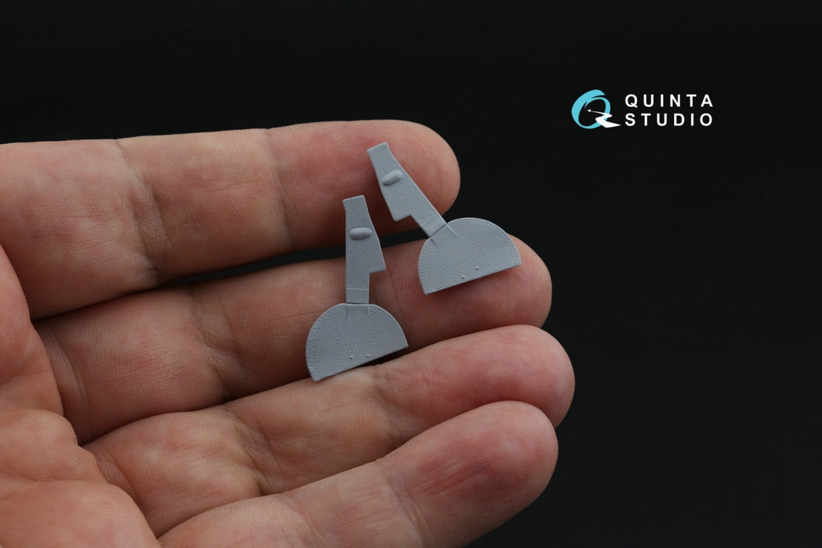 Quinta Studio QP48044 LaGG-3 Series 66 Flaps and Undercarriage Covers (Zvezda) 1/48 – immagine 7