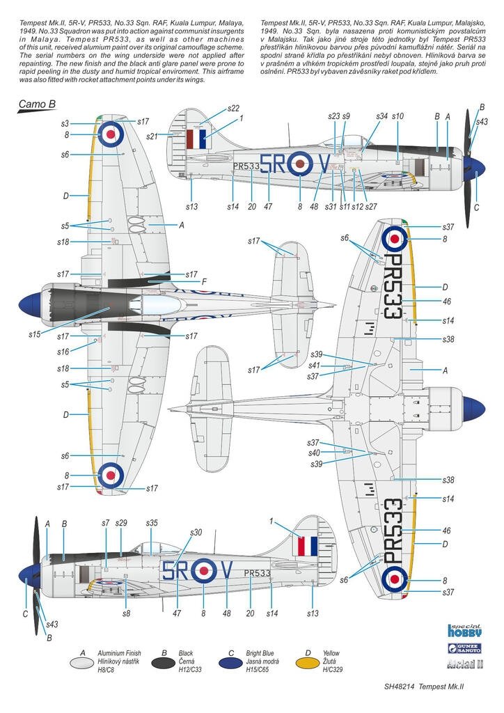 Special Hobby 48214 Tempest Mk.II Hi-Tech 1/48  – image 3