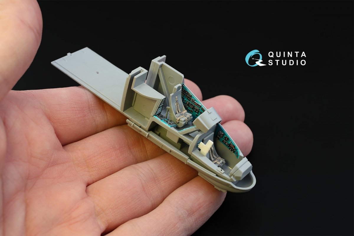 Quinta Studio QD72018 Mi-24P 3D-Printed &amp;amp; colored Interior on decal paper (for Zvezda kit) 1/72 – image 5