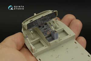 Quinta Studio QDS+35108 MH-60L 3D-Printed &amp;amp; coloured Interior on decal paper (Kitty Hawk) (with 3D-printed resin parts) (small version) 1/35 – immagine 8