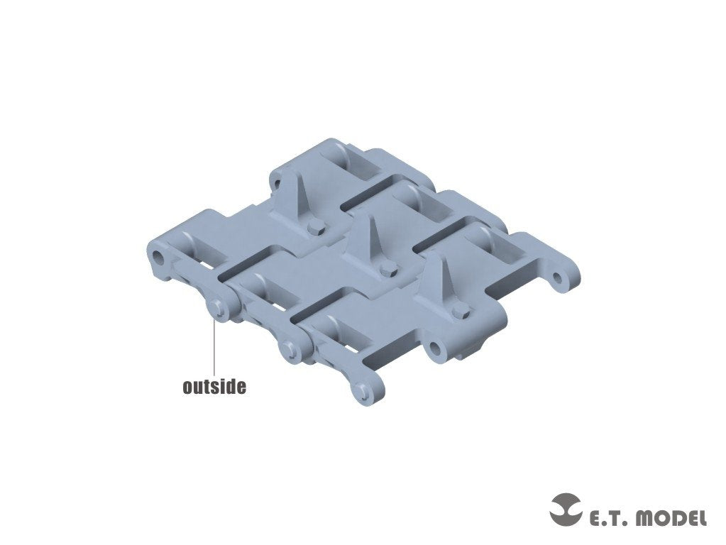 ET Model P35-037 WWII US ARMY M24 CHAFFEE Light Tank Workable Track ( 3D Printed ) 1/35 – image 3